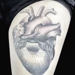 Фото рисунка тату сердце 02.01.22 №1501 - drawing tattoo heart - tattoo-photo.ru