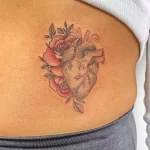 Фото рисунка тату сердце 02.01.22 №1541 - drawing tattoo heart - tattoo-photo.ru