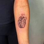 Фото рисунка тату сердце 02.01.22 №1543 - drawing tattoo heart - tattoo-photo.ru