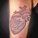 Фото рисунка тату сердце 02.01.22 №1548 - drawing tattoo heart - tattoo-photo.ru