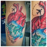 Фото рисунка тату сердце 02.01.22 №1552 - drawing tattoo heart - tattoo-photo.ru