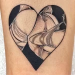 Фото рисунка тату сердце 02.01.22 №1559 - drawing tattoo heart - tattoo-photo.ru