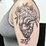 Фото рисунка тату сердце 02.01.22 №1562 - drawing tattoo heart - tattoo-photo.ru
