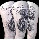 Фото рисунка тату сердце 02.01.22 №1579 - drawing tattoo heart - tattoo-photo.ru