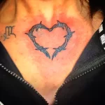 Фото рисунка тату сердце 02.01.22 №1597 - drawing tattoo heart - tattoo-photo.ru