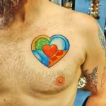 Фото рисунка тату сердце 02.01.22 №1600 - drawing tattoo heart - tattoo-photo.ru