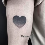 Фото рисунка тату сердце 02.01.22 №1623 - drawing tattoo heart - tattoo-photo.ru