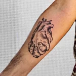 Фото рисунка тату сердце 02.01.22 №1629 - drawing tattoo heart - tattoo-photo.ru