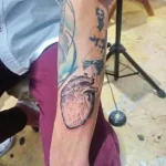 Фото рисунка тату сердце 02.01.22 №1638 - drawing tattoo heart - tattoo-photo.ru