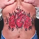 Фото рисунка тату сердце 02.01.22 №1643 - drawing tattoo heart - tattoo-photo.ru