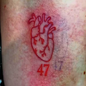 Фото рисунка тату сердце 02.01.22 №1647 - drawing tattoo heart - tattoo-photo.ru