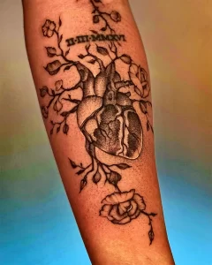 Фото рисунка тату сердце 02.01.22 №1663 - drawing tattoo heart - tattoo-photo.ru