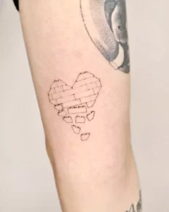 Фото рисунка тату сердце 02.01.22 №1670 - drawing tattoo heart - tattoo-photo.ru