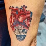 Фото рисунка тату сердце 02.01.22 №1672 - drawing tattoo heart - tattoo-photo.ru