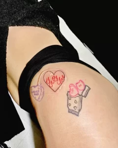 Фото рисунка тату сердце 02.01.22 №1685 - drawing tattoo heart - tattoo-photo.ru