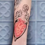 Фото рисунка тату сердце 02.01.22 №1690 - drawing tattoo heart - tattoo-photo.ru