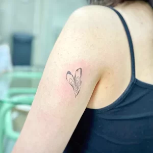 Фото рисунка тату сердце 02.01.22 №1695 - drawing tattoo heart - tattoo-photo.ru