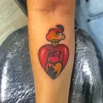 Фото рисунка тату сердце 02.01.22 №1697 - drawing tattoo heart - tattoo-photo.ru