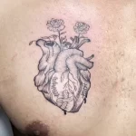 Фото рисунка тату сердце 02.01.22 №1706 - drawing tattoo heart - tattoo-photo.ru