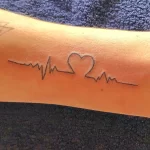 Фото рисунка тату сердце 02.01.22 №1707 - drawing tattoo heart - tattoo-photo.ru
