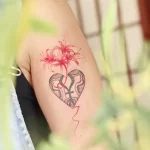 Фото рисунка тату сердце 02.01.22 №1710 - drawing tattoo heart - tattoo-photo.ru