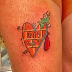 Фото рисунка тату сердце 02.01.22 №1716 - drawing tattoo heart - tattoo-photo.ru