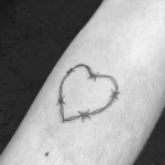 Фото рисунка тату сердце 02.01.22 №1731 - drawing tattoo heart - tattoo-photo.ru