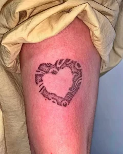 Фото рисунка тату сердце 02.01.22 №1734 - drawing tattoo heart - tattoo-photo.ru