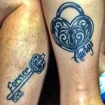 Фото тату сердце замок 02.01.22 №0018 - tattoo heart - tattoo-photo.ru