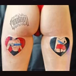 Фото тату сердце на попе 02.01.22 №0005 - tattoo heart - tattoo-photo.ru