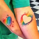Фото тату сердце на руке 02.01.22 №0014 - tattoo heart - tattoo-photo.ru