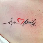 Фото тату сердце с надписью 02.01.22 №0011 - tattoo heart - tattoo-photo.ru