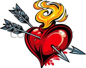 Фото эскиз тату сердце 02.01.22 №0006 - tattoo heart - tattoo-photo.ru