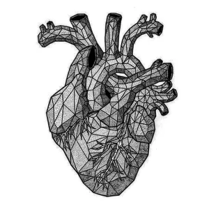Фото эскиз тату сердце 02.01.22 №0013 - tattoo heart - tattoo-photo.ru