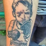 Фото тату боксерские перчатки 30.07.22 №0014 - tattoo boxing gloves - tattoo-photo.ru