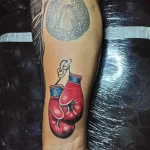 Фото тату боксерские перчатки 30.07.22 №0031 - tattoo boxing gloves - tattoo-photo.ru