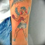 Фото тату боксерские перчатки 30.07.22 №0113 - tattoo boxing gloves - tattoo-photo.ru
