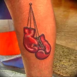 Фото тату боксерские перчатки 30.07.22 №0114 - tattoo boxing gloves - tattoo-photo.ru