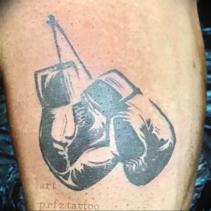 Фото тату боксерские перчатки 30.07.22 №0133 - tattoo boxing gloves - tattoo-photo.ru