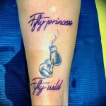 Фото тату боксерские перчатки 30.07.22 №0168 - tattoo boxing gloves - tattoo-photo.ru