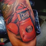 Фото тату боксерские перчатки 30.07.22 №0175 - tattoo boxing gloves - tattoo-photo.ru