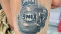 Фото тату боксерские перчатки 30.07.22 №0020 - tattoo boxing gloves - tattoo-photo.ru