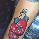 Фото тату боксерские перчатки 30.07.22 №0030 - tattoo boxing gloves - tattoo-photo.ru
