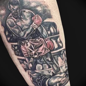 Фото тату боксерские перчатки 30.07.22 №0083 - tattoo boxing gloves - tattoo-photo.ru