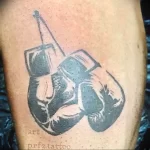Фото тату боксерские перчатки 30.07.22 №0133 - tattoo boxing gloves - tattoo-photo.ru