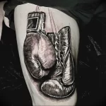 Фото тату боксерские перчатки 30.07.22 №0137 - tattoo boxing gloves - tattoo-photo.ru
