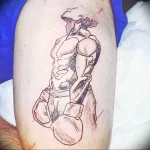 Фото тату боксерские перчатки 30.07.22 №0147 - tattoo boxing gloves - tattoo-photo.ru