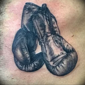 Фото тату боксерские перчатки 30.07.22 №0159 - tattoo boxing gloves - tattoo-photo.ru