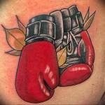 Фото тату боксерские перчатки 30.07.22 №0162 - tattoo boxing gloves - tattoo-photo.ru