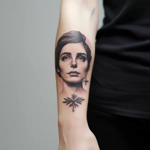 A woman with a wrist tattoo of an inspirational quot fb e f bf eb tattoo-photo.ru 070
